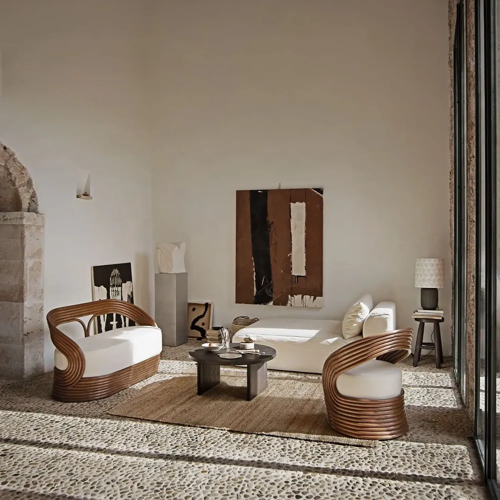 Lounge chairs - Rattan furniture - TINEKHOME