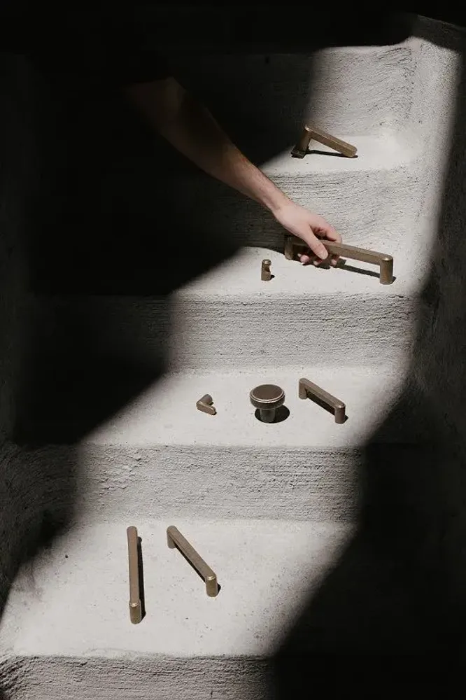 Decorative Ironwork - Dauby door handle Tukan/50F - DAUBY SA