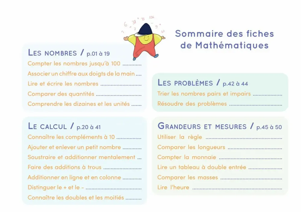 Children's games - Easel The essential notions French/math 5-8 years old - ÉTOILIUM