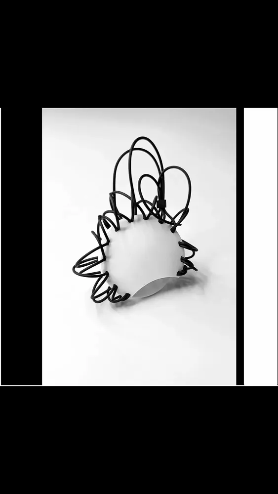 Bijoux - FINE CRAFT F9 - NOIR & BLANC iconique - ALEX+SVET