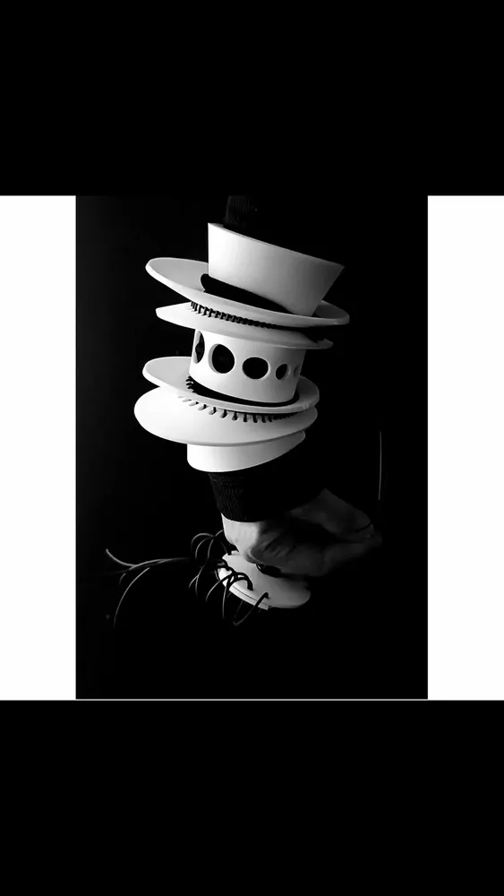 Bijoux - FINE CRAFT F9 - NOIR & BLANC iconique - ALEX+SVET