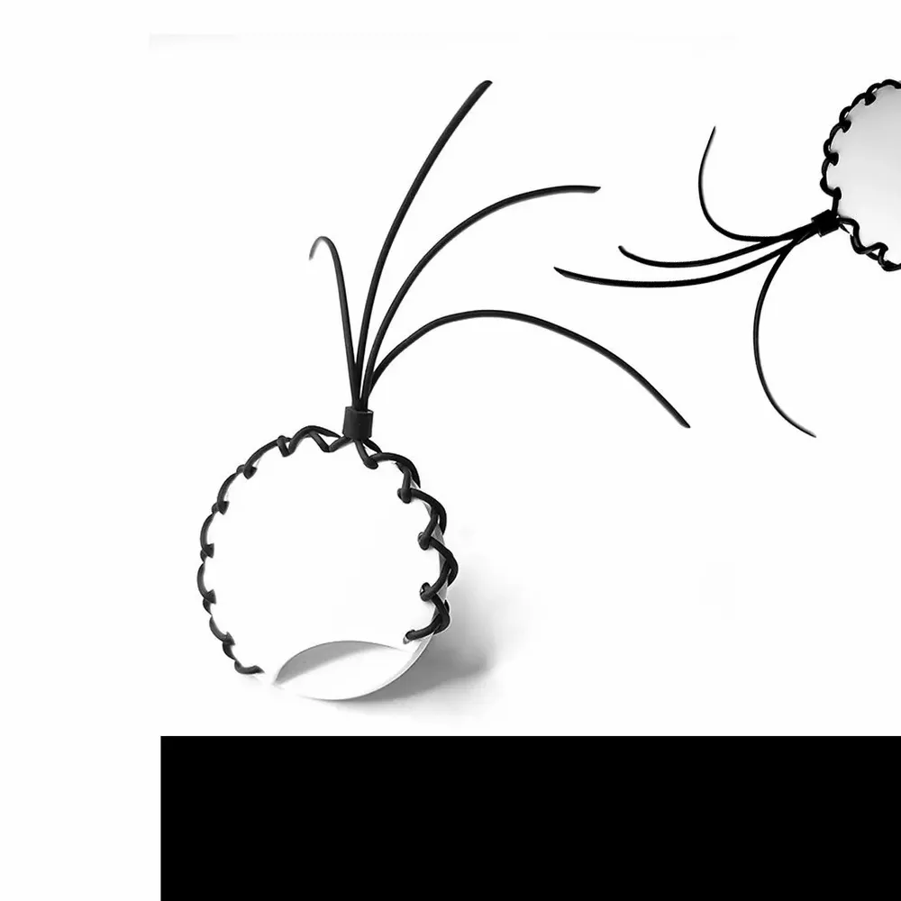 Bijoux - FINE CRAFT F9 - NOIR & BLANC iconique - ALEX+SVET