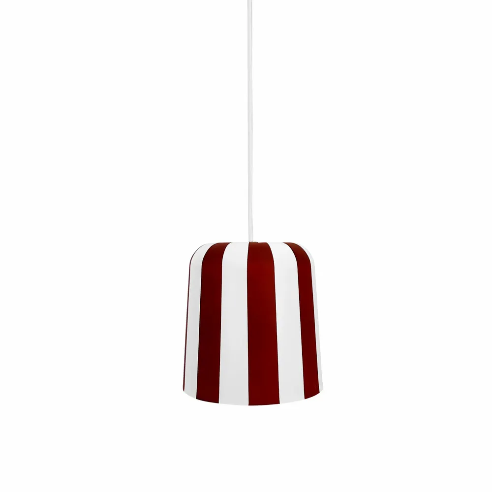 Jewelry - Gry Pendant - Dark Red stripes - DYBERG LARSEN