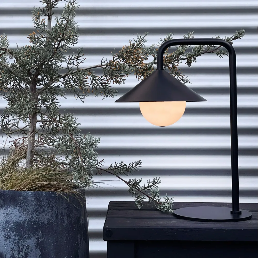 Lampes de table - Lampe de table d'extérieur NOVA avec boule lumineuse et télécommande - DYBERG LARSEN