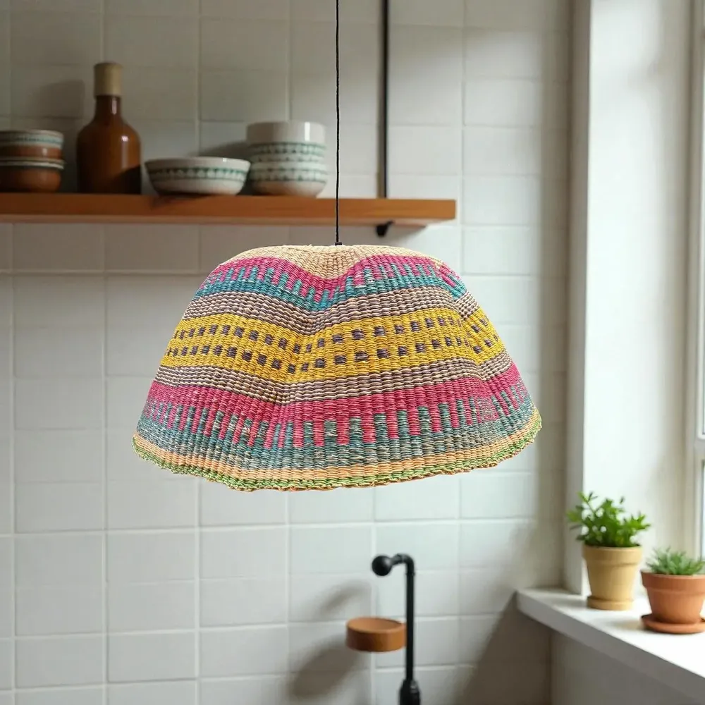 Suspensions - Panier/Abat-Jour Savana - MAISON SAWA