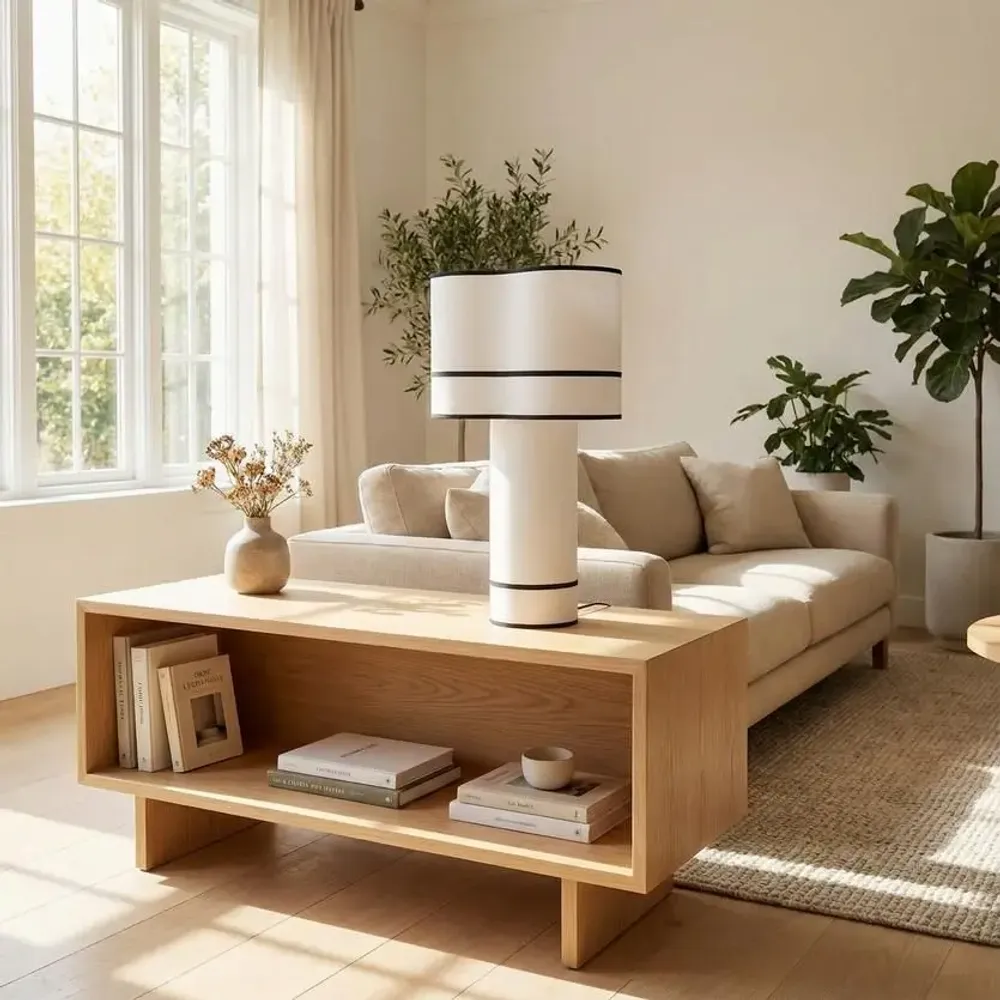 Table lamps - White CLOVER lamp - CÔTE OUEST DÉCO - PRO