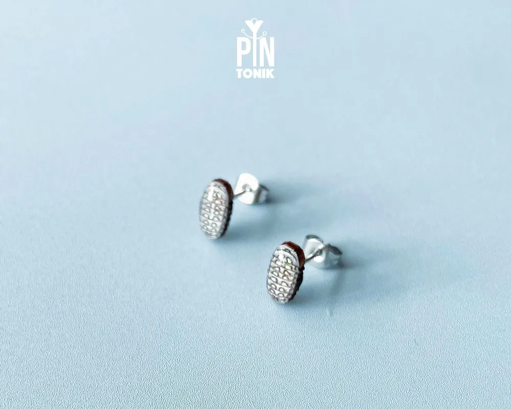 Bijoux - Boucles d'oreilles isopodes - Bijoux originaux en forme de cloporte - Accessoire de déguisement d'Halloween - PENTIK