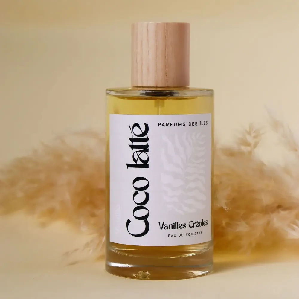Fragrance for women & men - Eau de toilette - Vanille Coco Latté - Vanilles Créoles - 100 ml - PARFUMS DES ILES