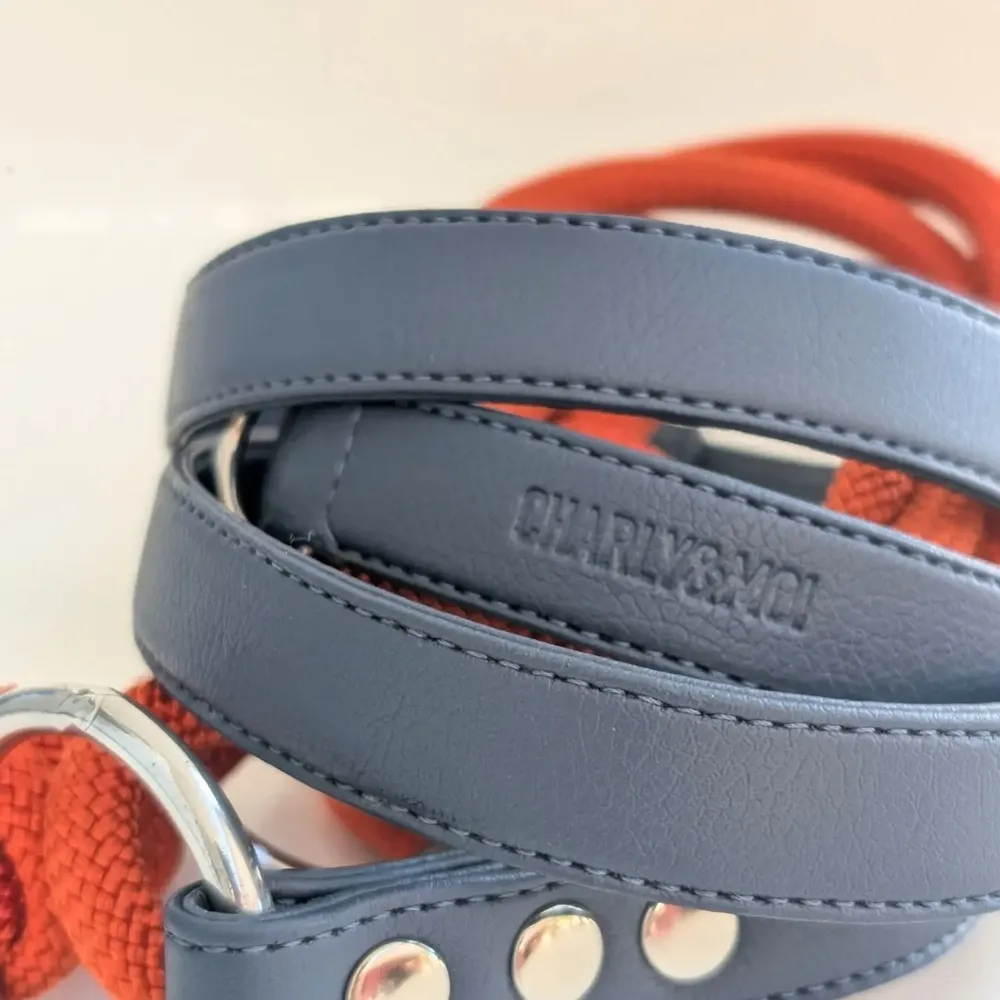 Pet accessories - Vegan dog leash - CHARLY ET MOI