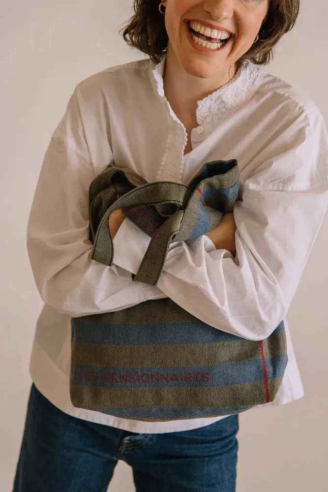 Sacs et cabas - Tote bag rayé - LES PENSIONNAIRES