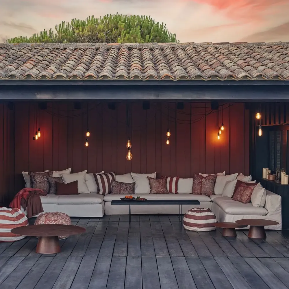 Lawn sofas   - GYPSET outdoor modular sofa - MAISON DE VACANCES