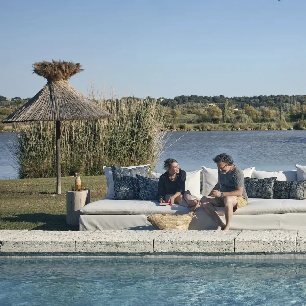 Canapés de jardin - GYPSET outdoor modular sofa - MAISON DE VACANCES