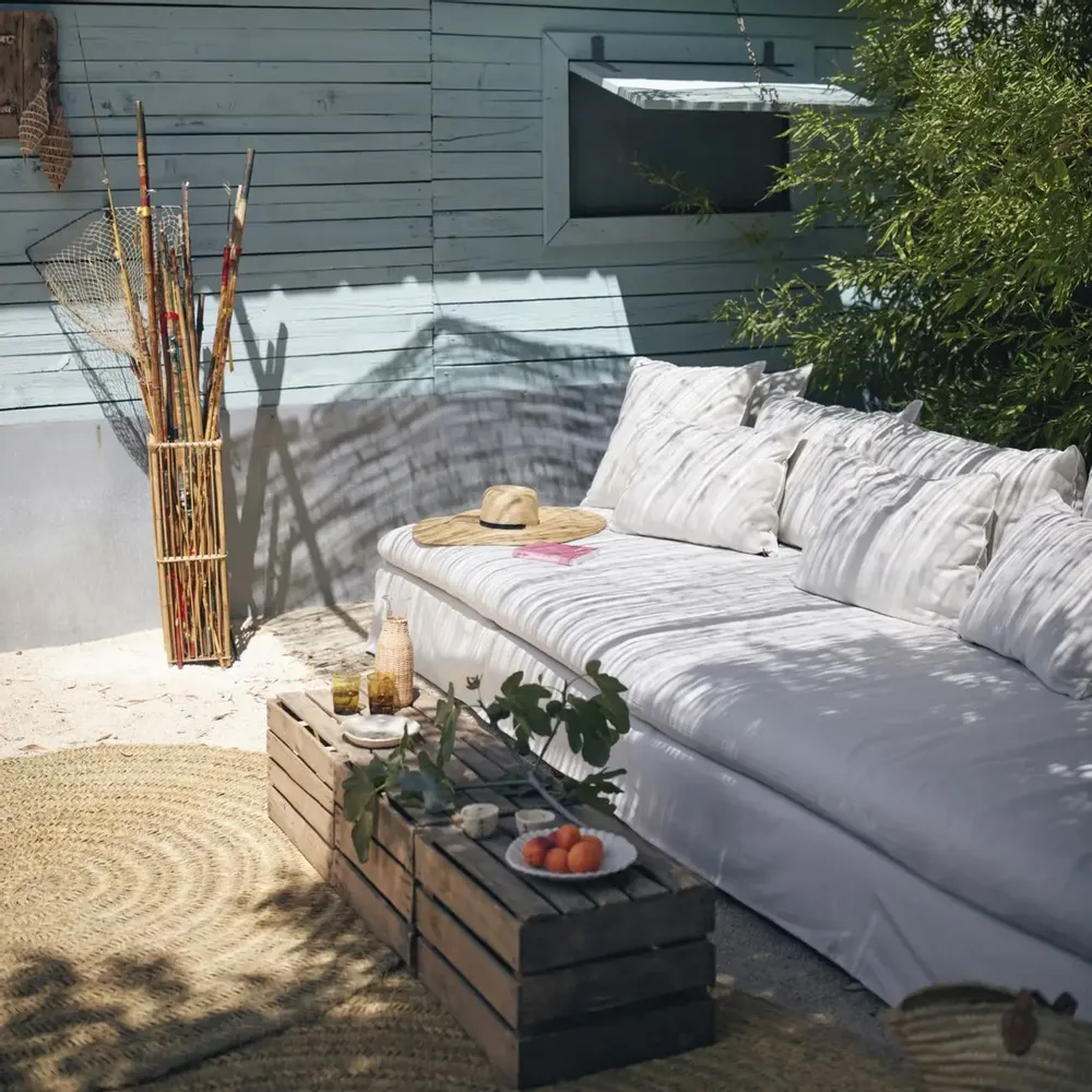 Lawn sofas   - GYPSET outdoor modular sofa - MAISON DE VACANCES