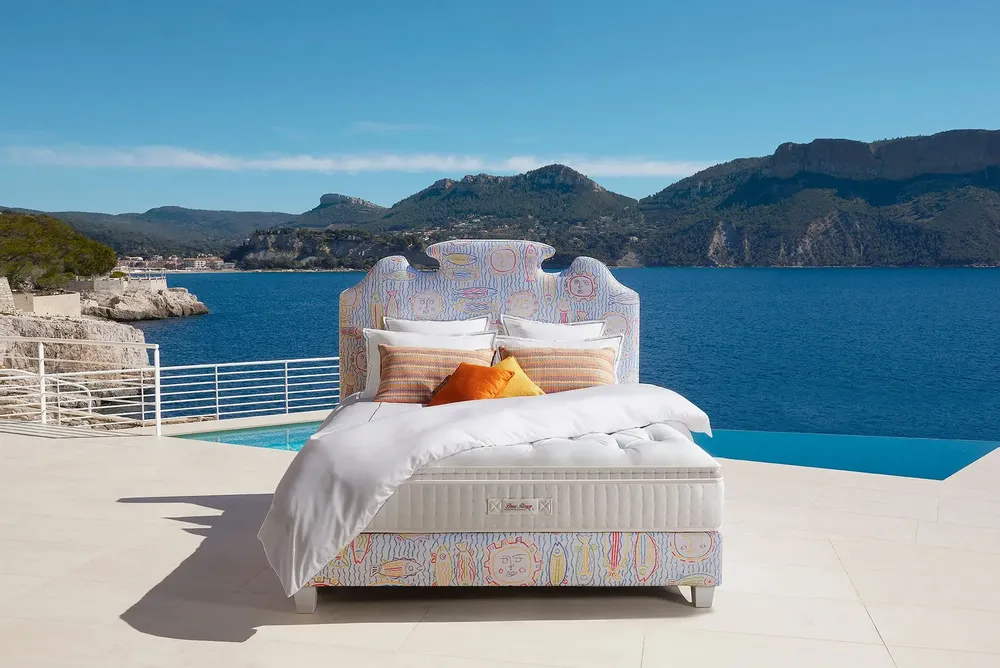 Lits - TETE DE LIT GRESSEY by CHARLES TASSIN - TRECA PARIS