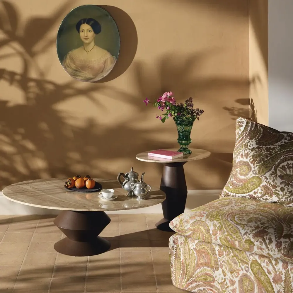 Tables basses - TABLE BASSE UPSIDE MARBLE - MAISON DE VACANCES