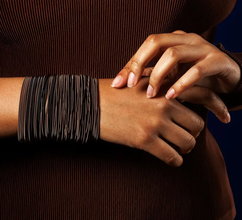 Objets design - BRACELET BRONZE ET BLACK - LA MOLLLA® BIJOUX