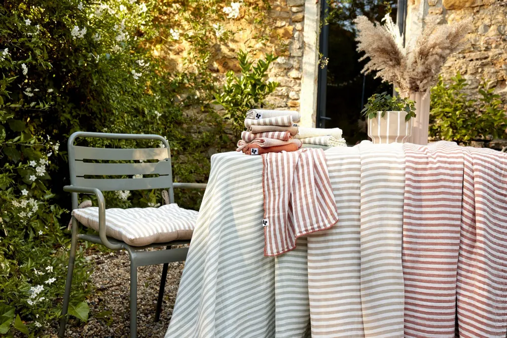 Bed linens - Cotton gauze, my love! - L'EFFET PAPILLON