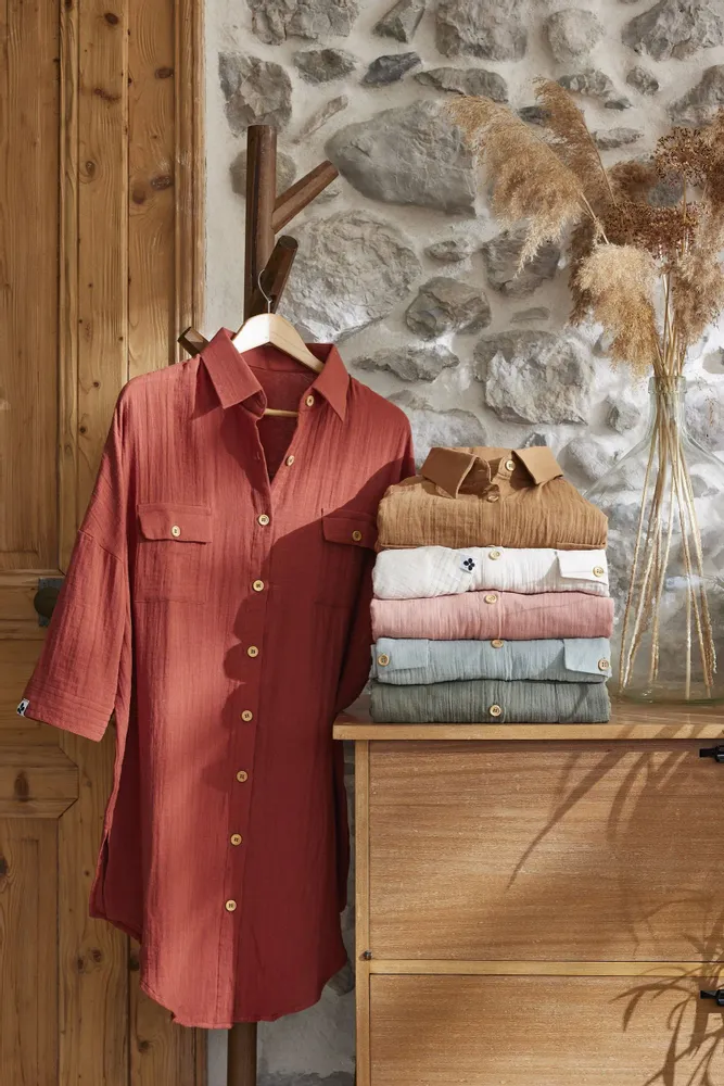 Bed linens - Cotton gauze, my love! - L'EFFET PAPILLON