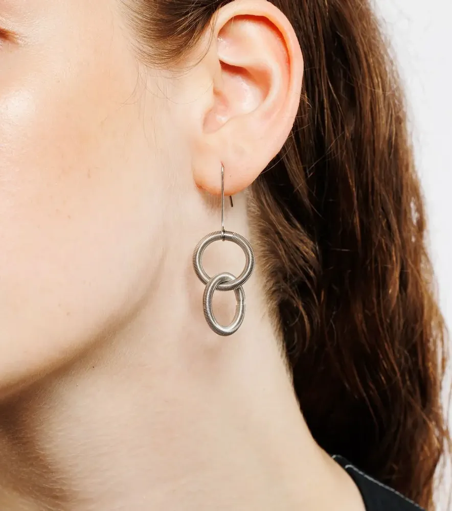 Decorative objects - OH TWIN EARRING - LA MOLLLA® BIJOUX