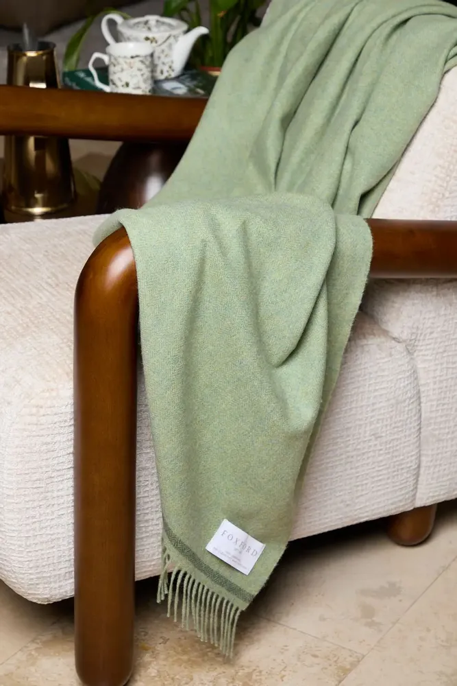 Plaids - FOXFORD Blackwater Throw - FOXFORD