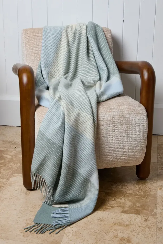 Plaids - FOXFORD Tara Cashmere & Wool Throw - FOXFORD