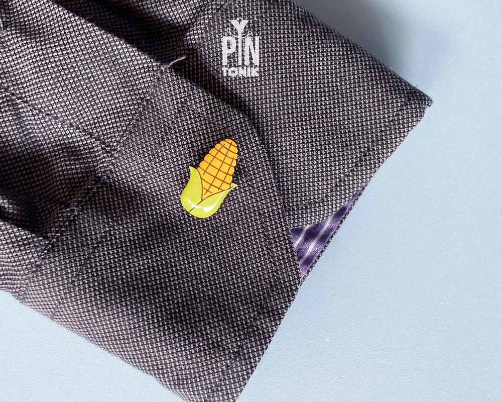 Jewelry - Handmade Corn on the Cob Cufflinks - Wooden Sweetcorn Wedding Jewelry - PINTONIK