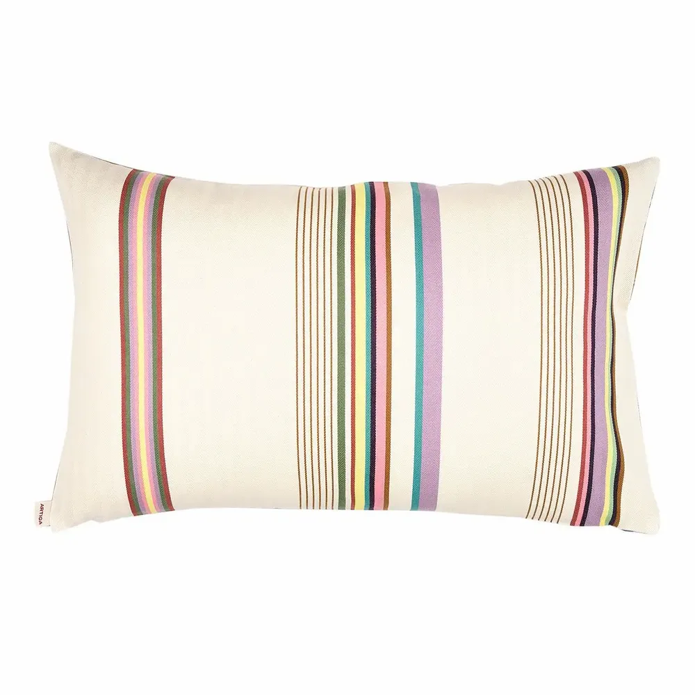 Coussins textile - Les coussins biface — Rayures & Fleurs - ARTIGA