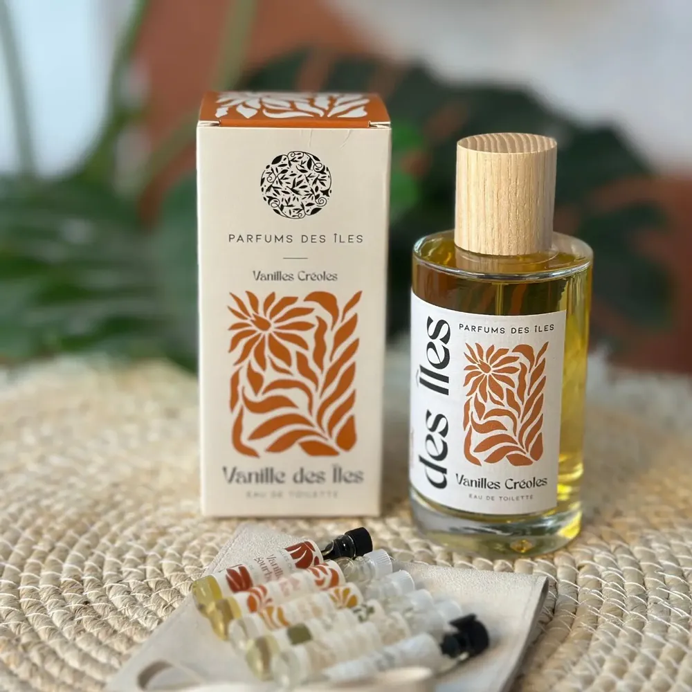 Fragrance for women & men - Eau de toilette - Vanille des Îles - Vanilles Créoles - 100 ml - PARFUMS DES ILES