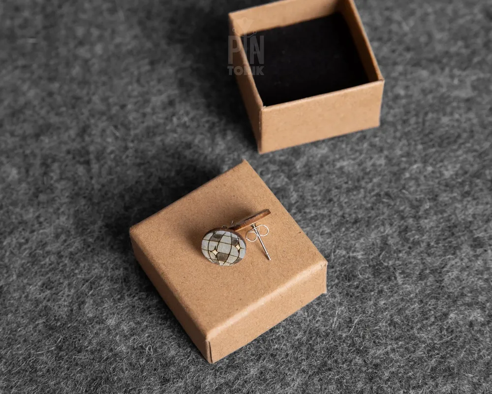 Bijoux - Boucles d'oreilles boules disco rétro - Bijou tendance cowgirl de l'espace pour une soirée années 90 - Boucles d'oreilles Y2K - Cadeau pour une meilleure amie ou pour un 40e anniversaire - PINTONIK