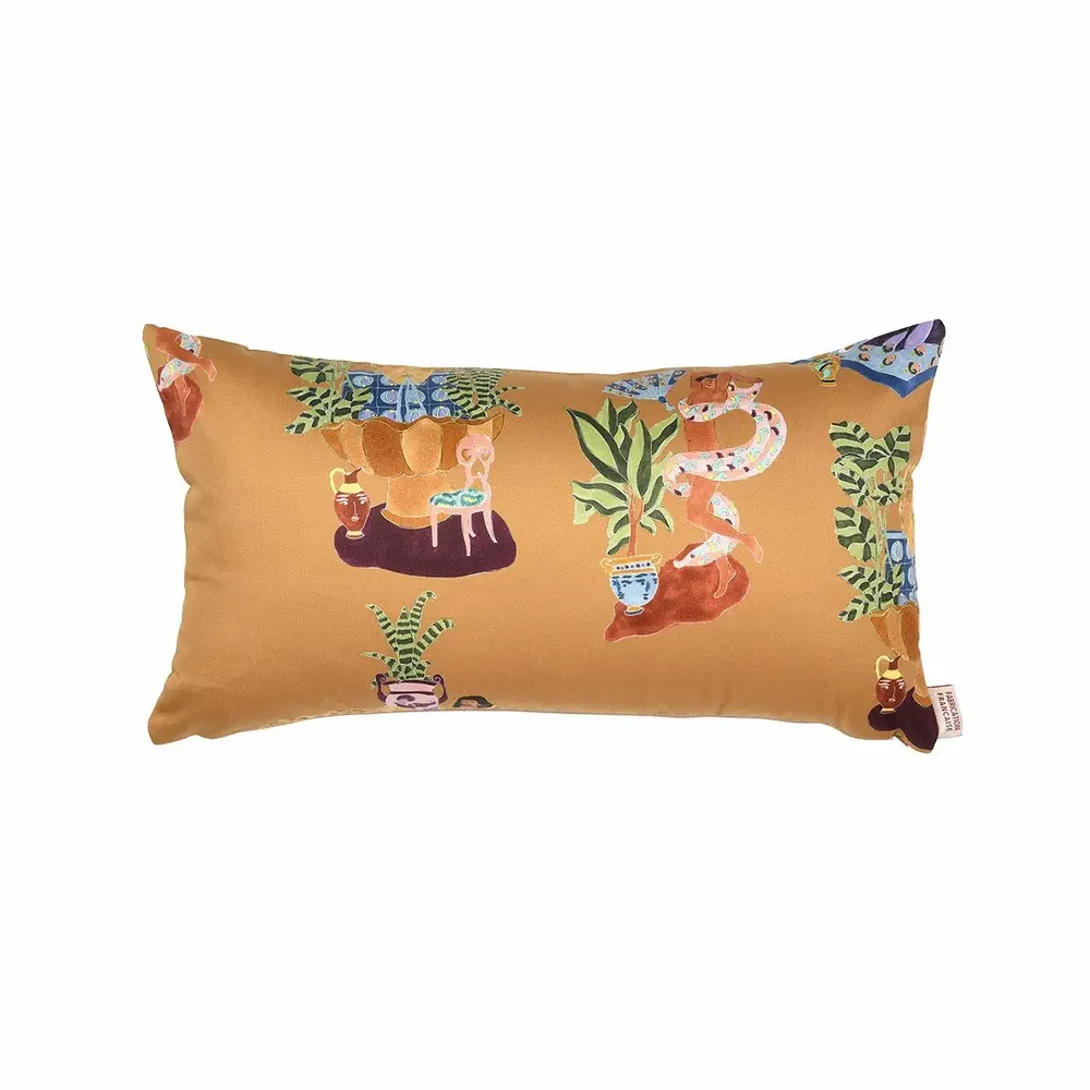 Coussins textile - Les coussins biface — Rayures & Fleurs - ARTIGA