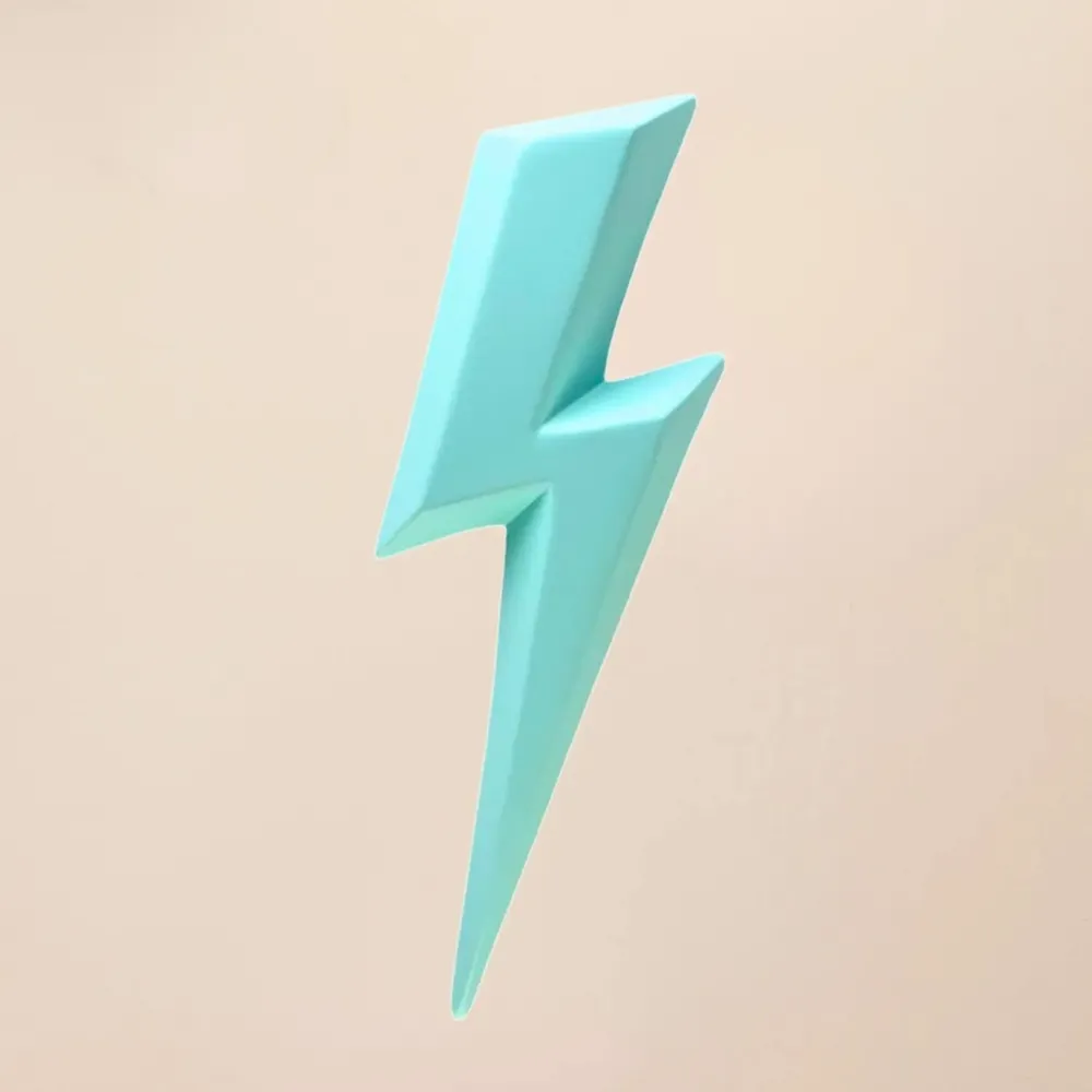 Decorative objects - ZIGGY (Lightning) - MONOCHROMIC CERAMIC