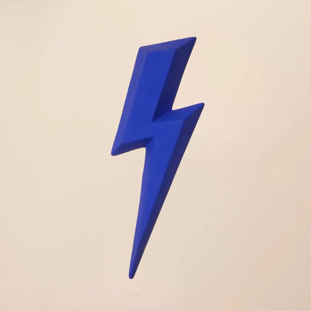 Decorative objects - ZIGGY (Lightning) - MONOCHROMIC CERAMIC