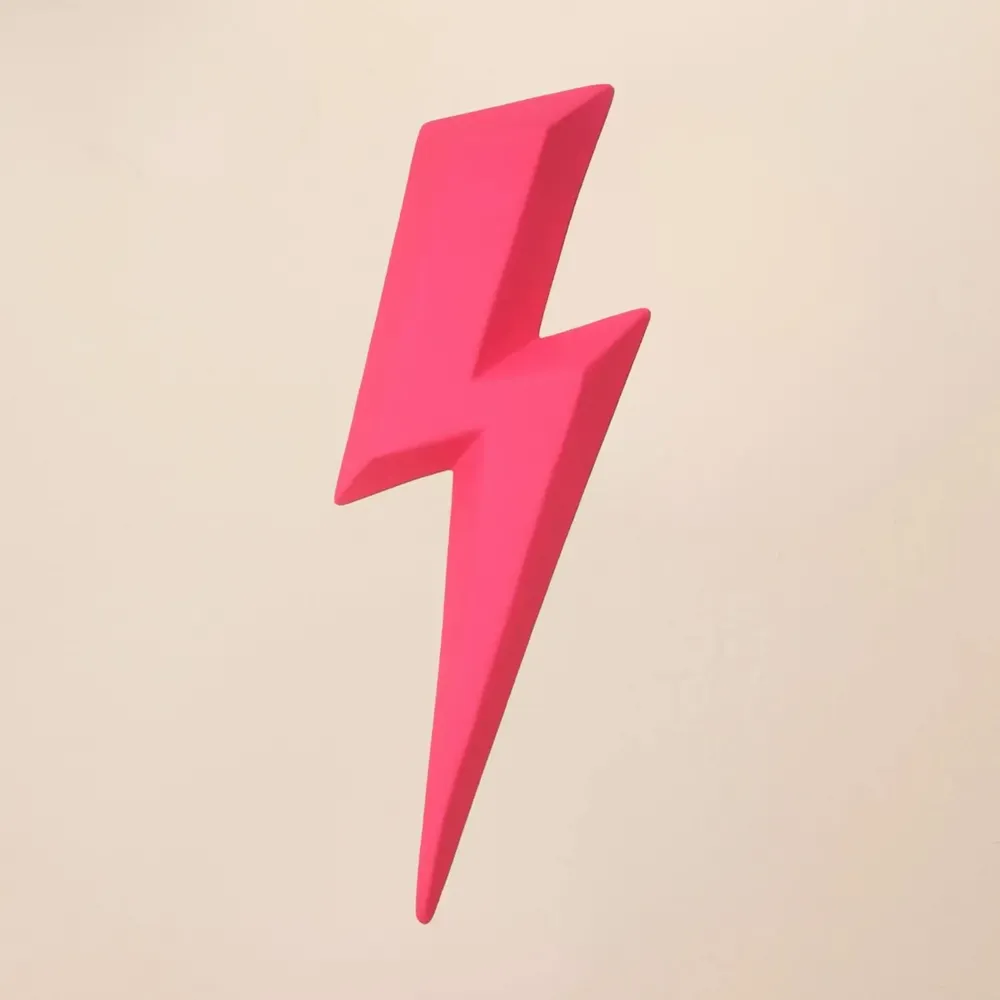 Decorative objects - ZIGGY (Lightning) - MONOCHROMIC CERAMIC