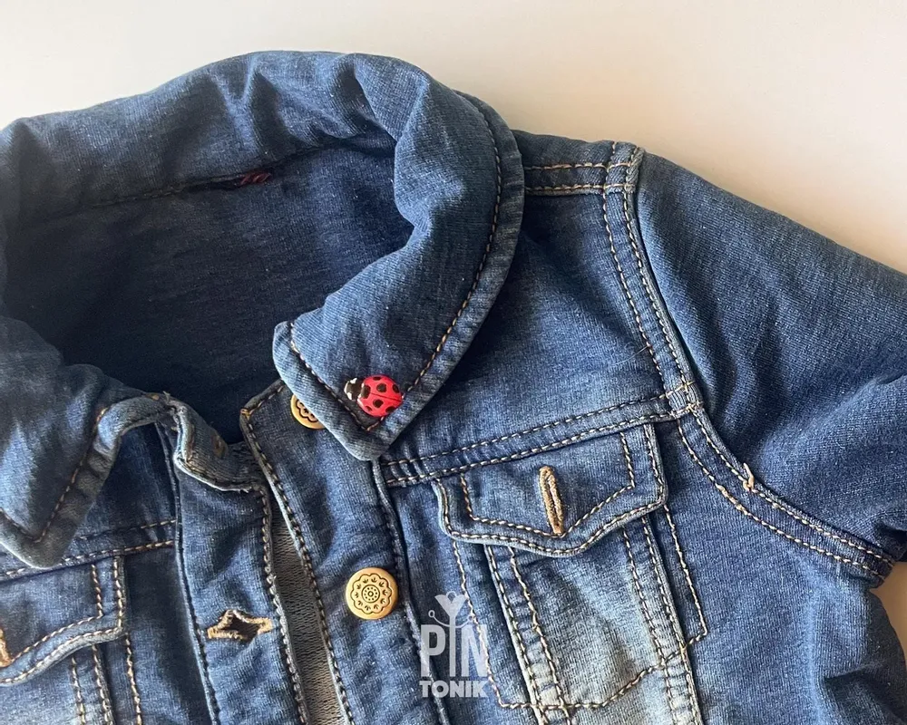 Jewelry - Mini Ladybug Pin - PINTONIK