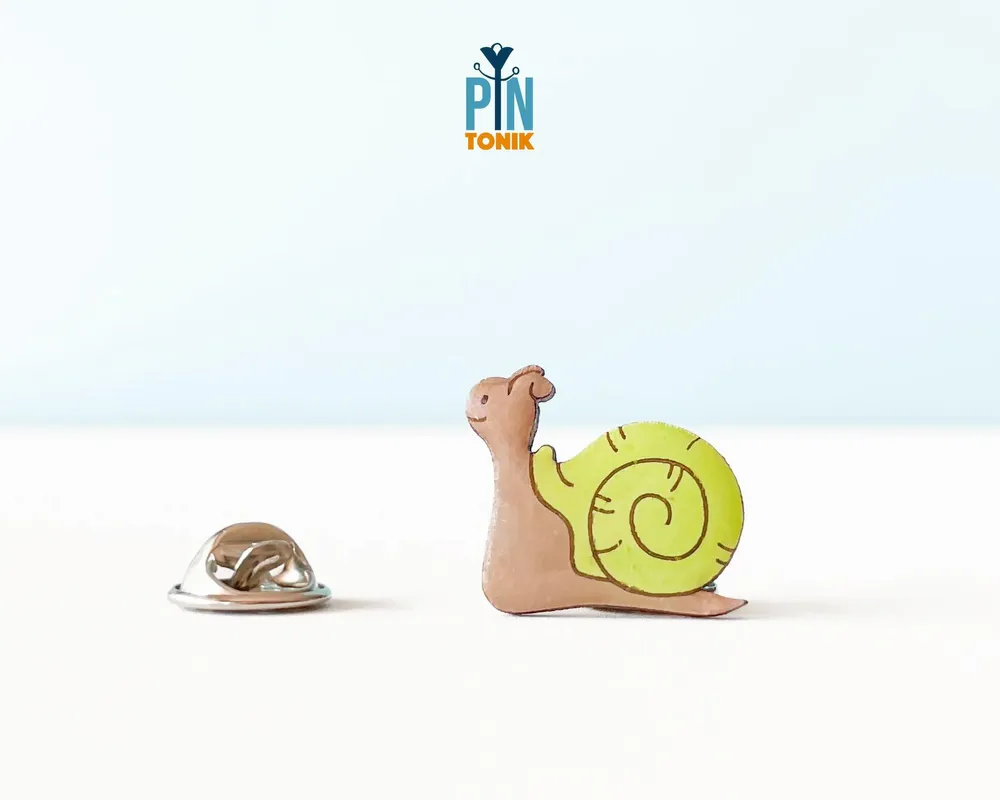Jewelry - Snail Backpack Pin - PINTONIK