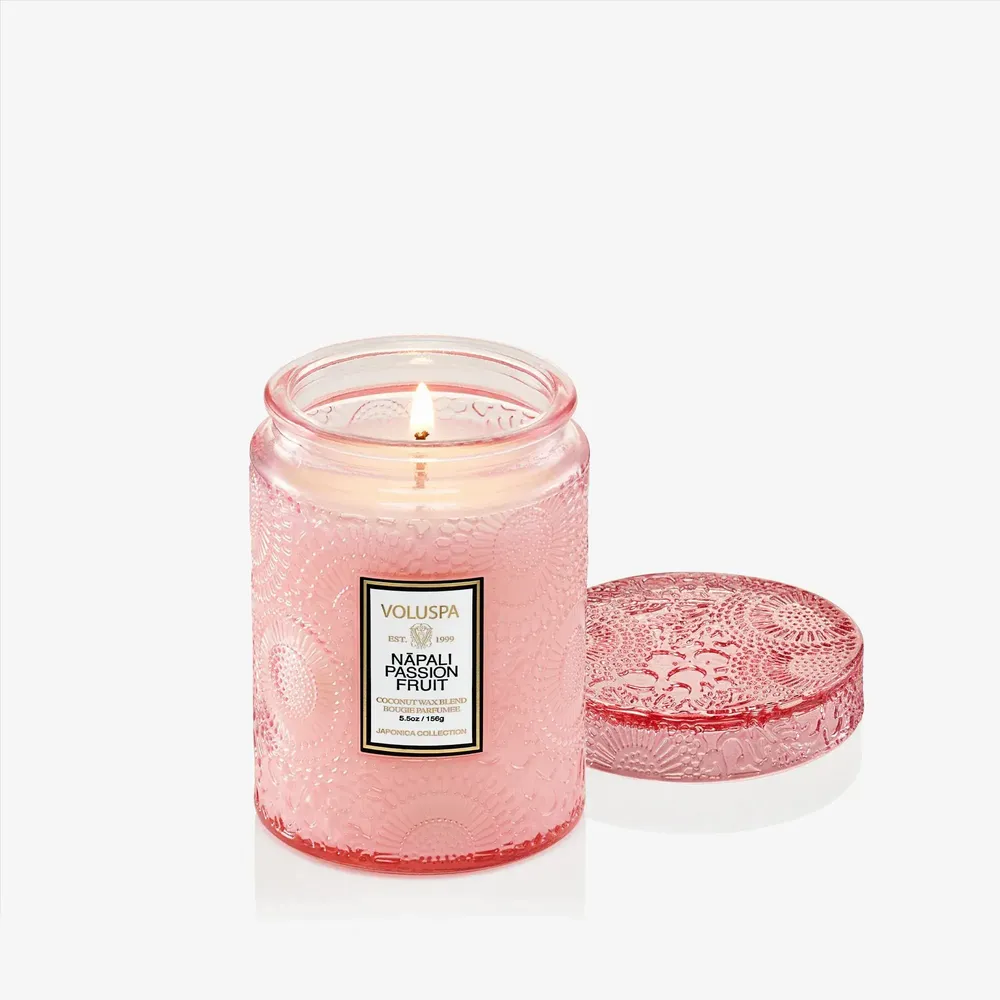 Candles - Nāpali Passion Fruit 5.5oz Small Jar - VOLUSPA