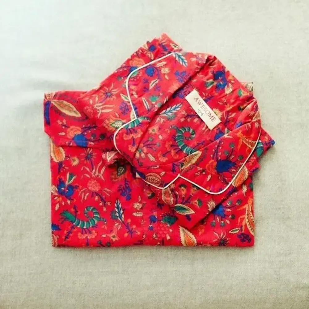 Homewear - AWESOME HOME - Long sleeve & trouser pajamas - 3 sizes - AWESOME HOME