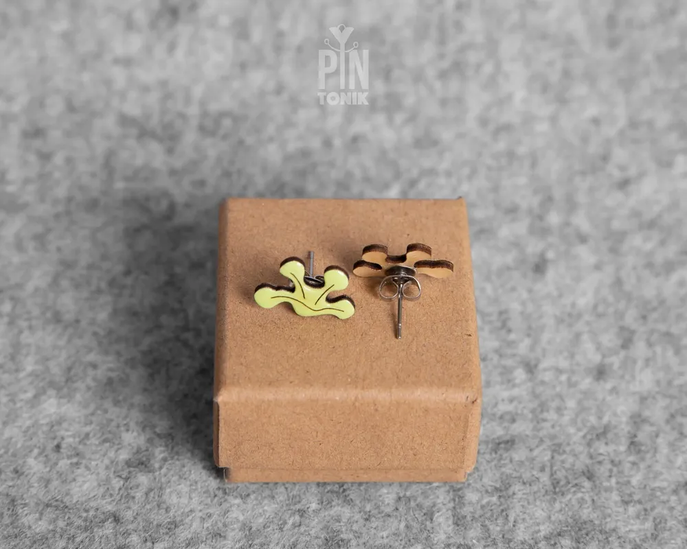 Bijoux - Boucles d'oreilles pattes de grenouille rigolotes - Boucles d'oreilles originales - Cadeau décalé pour ado ou meilleure amie - PINTONIK