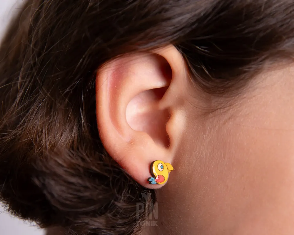 Bijoux - Boucles d'oreilles perroquet mignonnes - Bijoux oiseaux Quikry - Boucles d'oreilles originales - PINTONIK