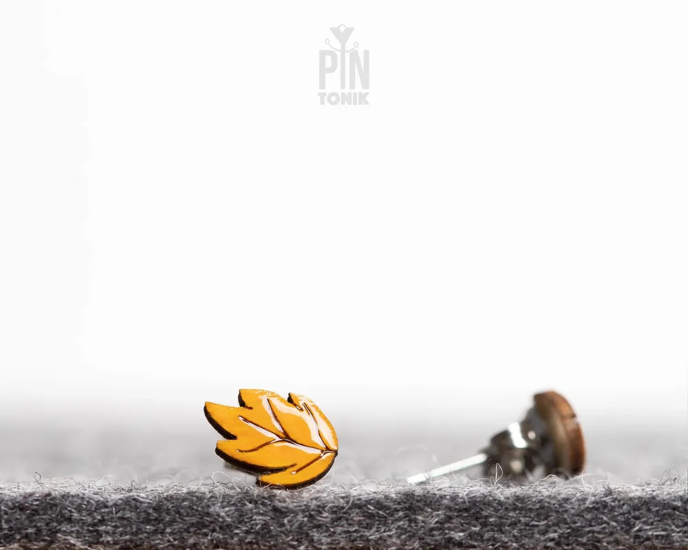 Bijoux - Boucles d'oreilles automnales - Boucles d'oreilles fantaisie à motif feuilles d'automne - Idée cadeau pour demoiselle d'honneur ou adolescente - PINTONIK