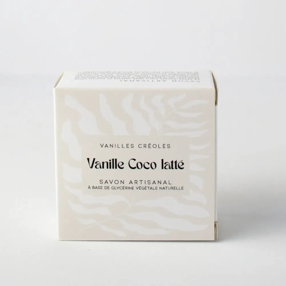 Soaps - Artisanal soap - Vanille Coco Latté - PARFUMS DES ILES