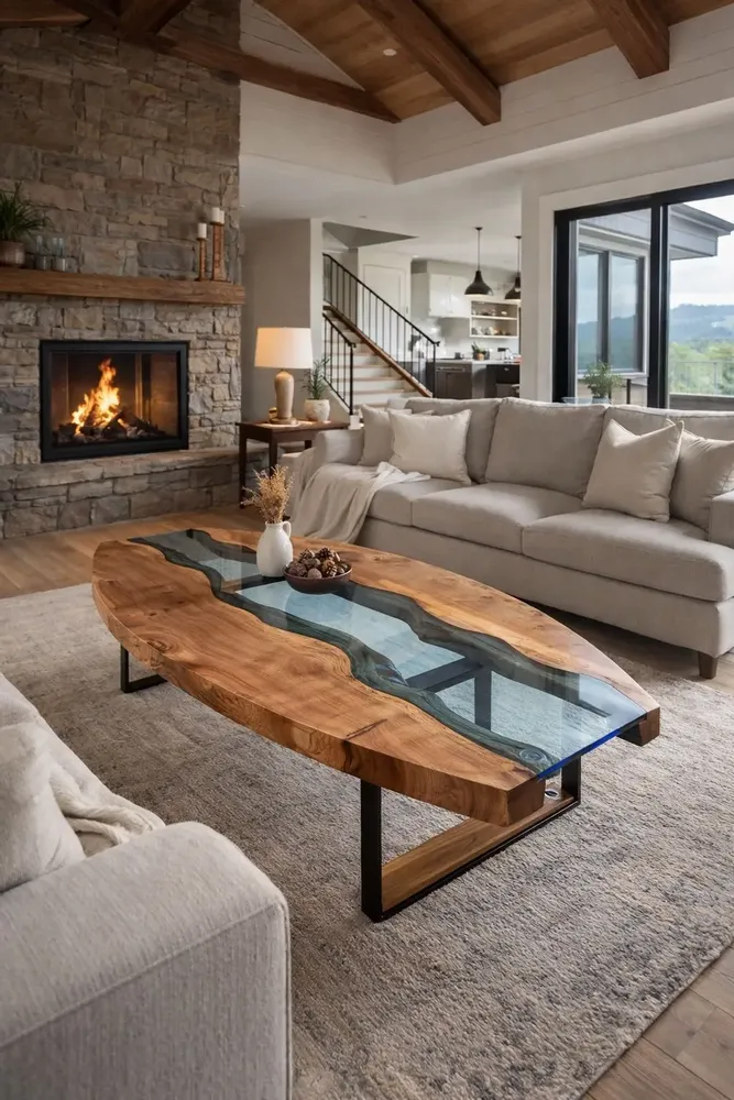 Pièces uniques - Table basse Tékézé - HERON DESIGN