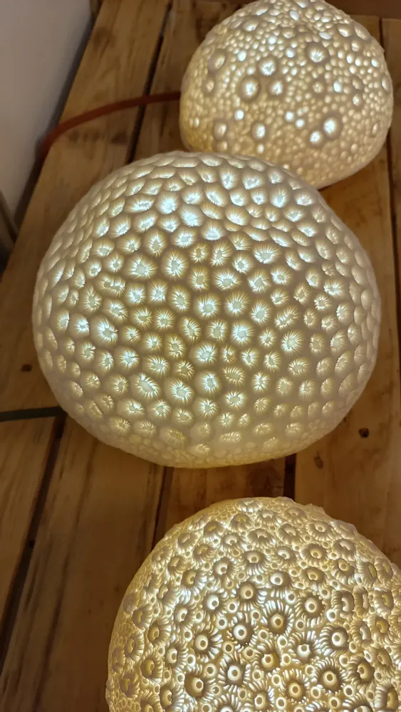 Ceramic - SEA URCHIN LIGHTS - CÉRA MISTIKA