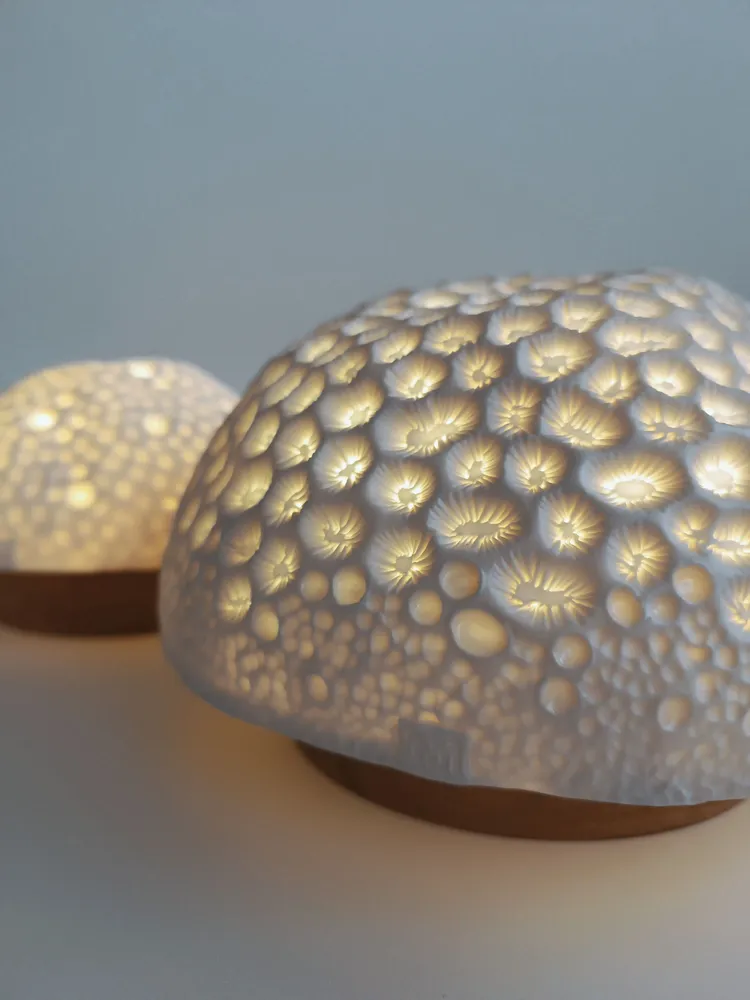 Ceramic - SEA URCHIN LIGHTS - CÉRA MISTIKA