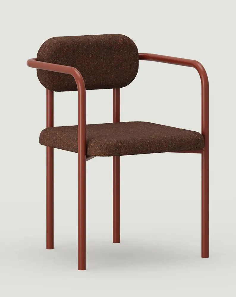 Chaises - Chaise avec accoudoirs LUV - UPPER HALF