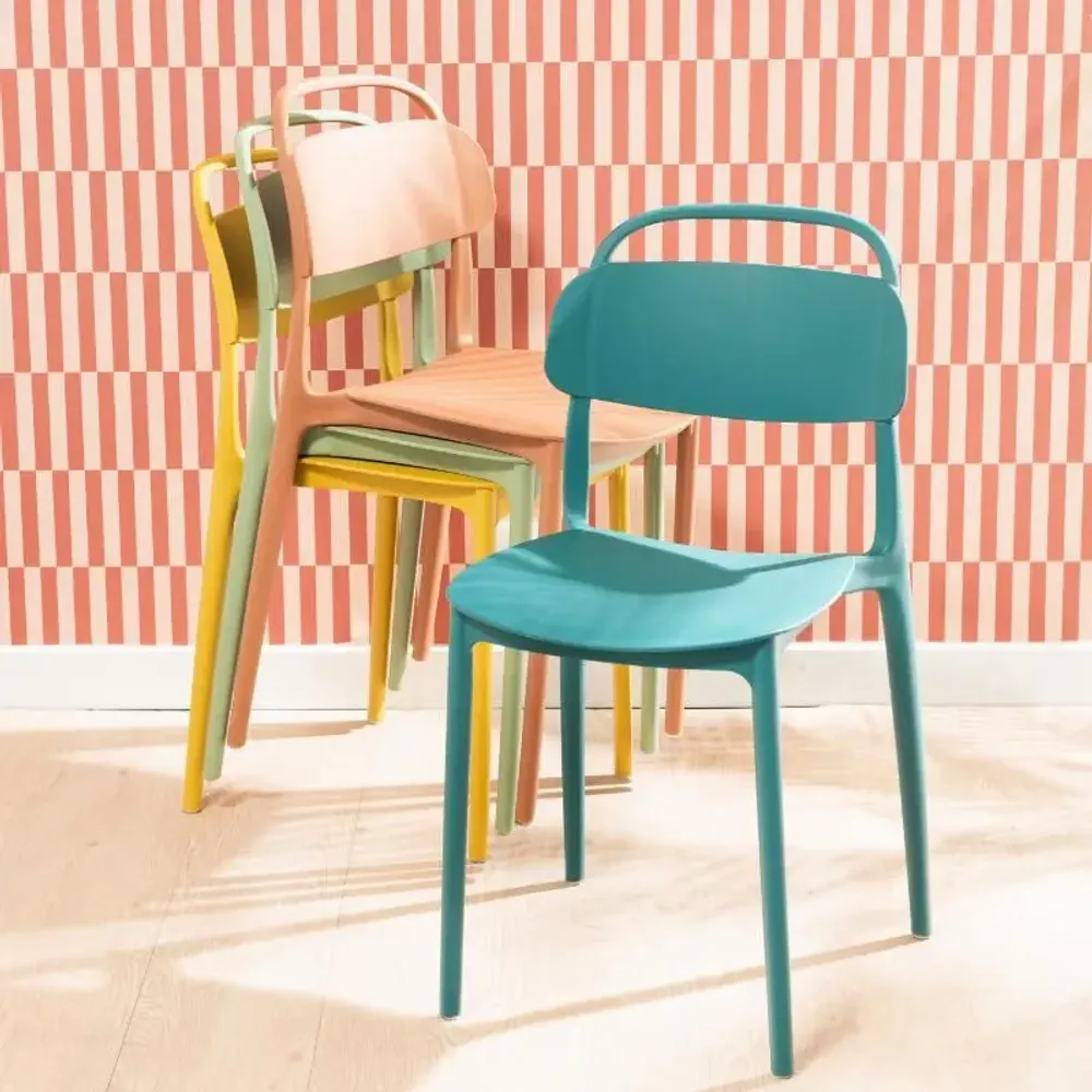 Chaises de jardin - CHAISE CASSANDRE BLEUE - AMADEUS