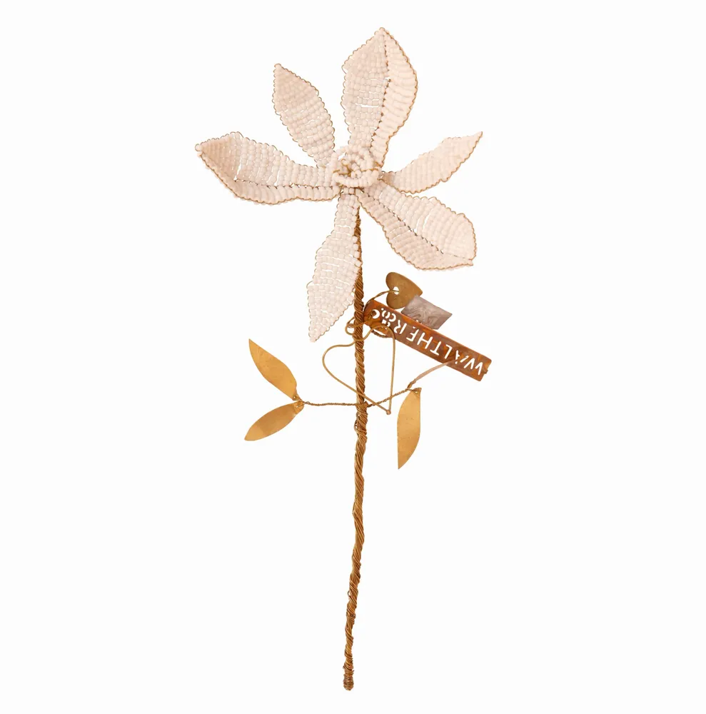 Décorations florales - Poinsettia blanc - WALTHER & CO.