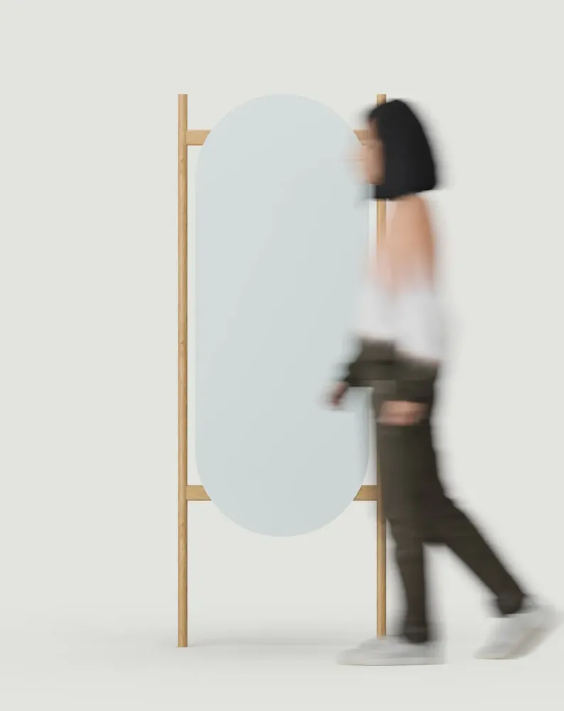 Miroirs - Miroir sur pied SKRA SKR84 - UPPER HALF