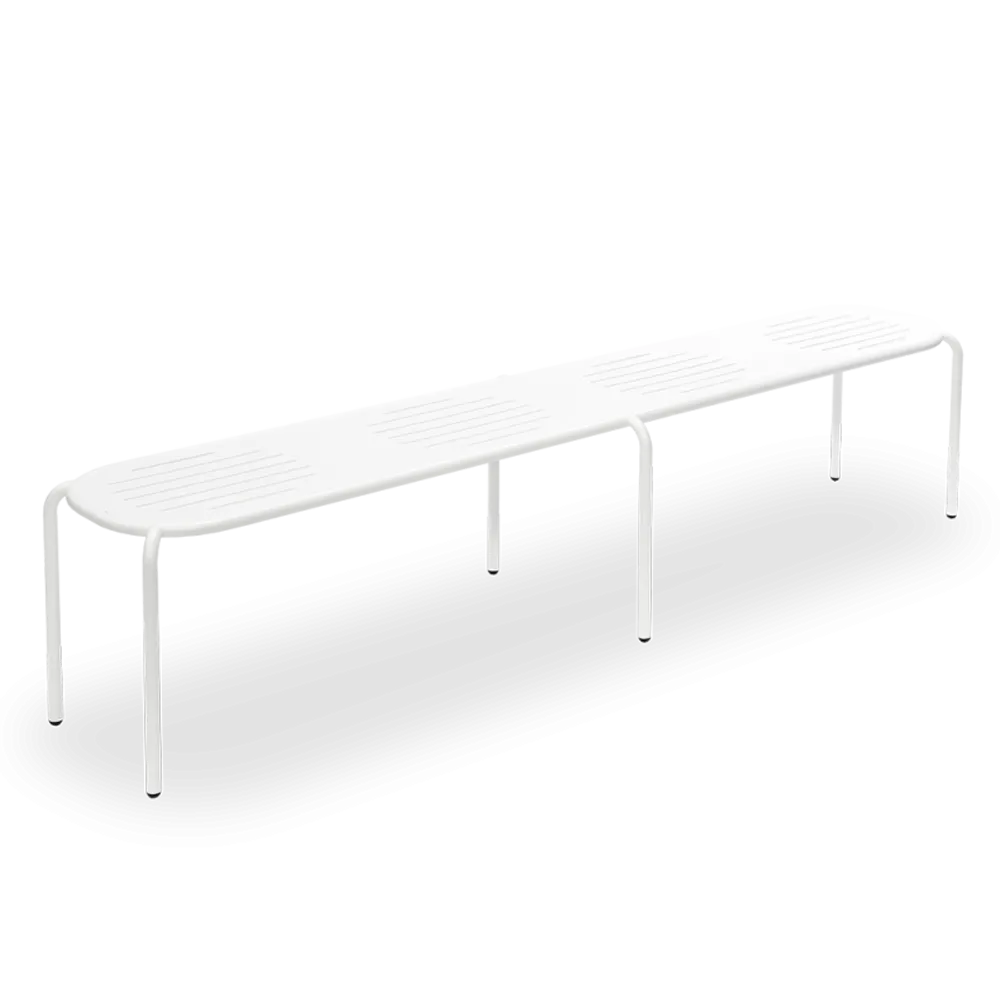 Bancs - Banc Hyphen 220 cm Blanc - CORNILLEAU