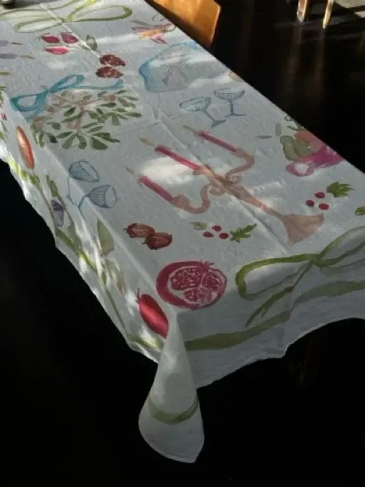 Linge de table textile - FESTIVE Nappe (Tablecloth with Illustrations) - LOVEM THE LABEL